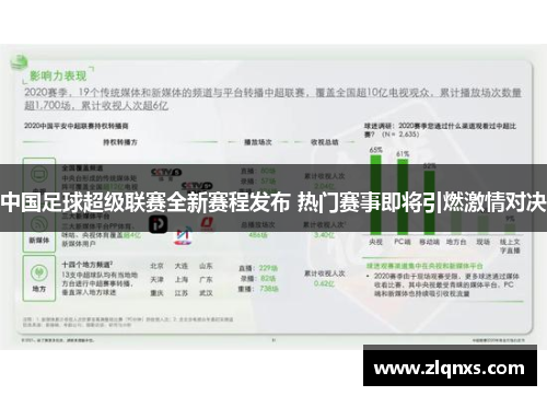 中国足球超级联赛全新赛程发布 热门赛事即将引燃激情对决